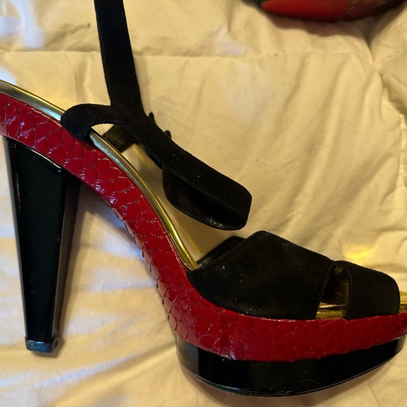 Christian Louboutin Python Heels - Picture 5 of 9